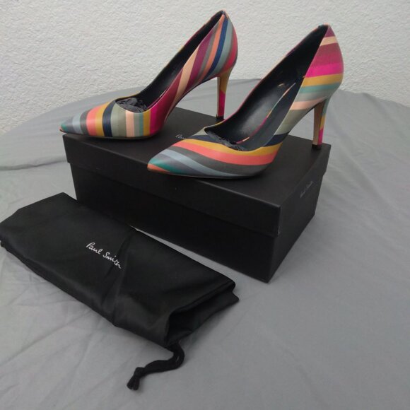 Paul Smith rinbow soft real leather heels - Picture 3 of 7